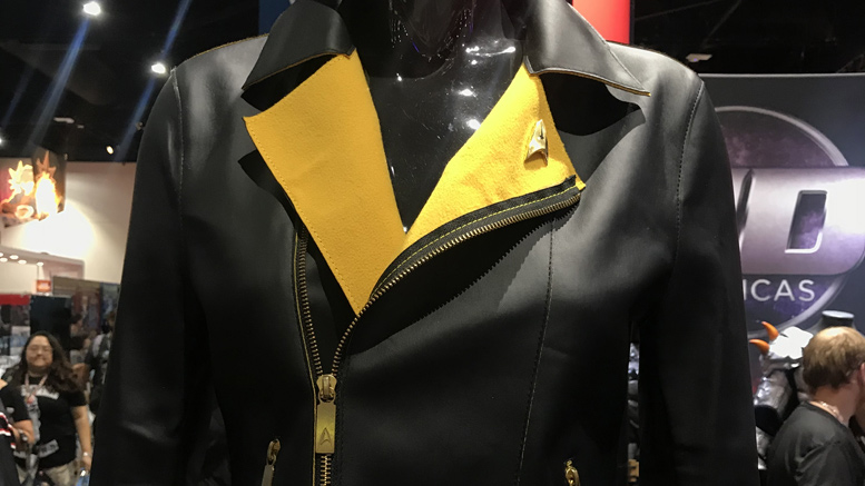 udreplicas yellow jacket head 777x437 SDCC18: UD Replicas Debuts Star Trek Line With Motorcycle Style Fashion Jackets