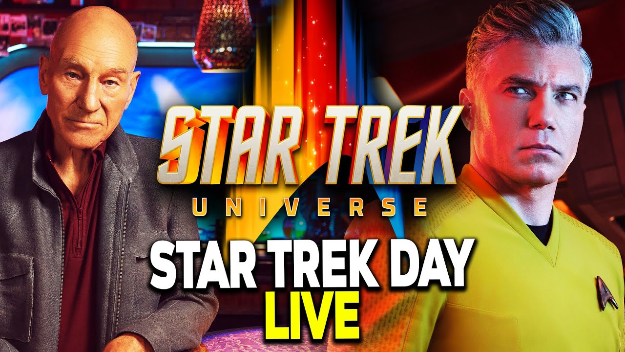 MAJOR STAR TREK NEWS & Announcements?! Star Trek Day LIVE 2022 I