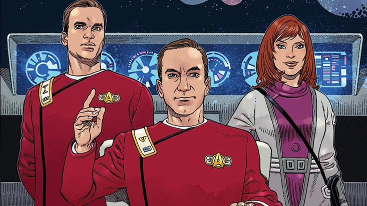 IDW Star Trek Stargazer Captain Picard IDW 20 20 banner e1539895290700 IDW & January 2019 Solicitations Spoilers: Fan Fave Comics & Star Trek Writer Peter David Returns To Tell A Tale Of Captain Jean Luc Picard As U.S.S. Stargazer Captain | Inside Pulse