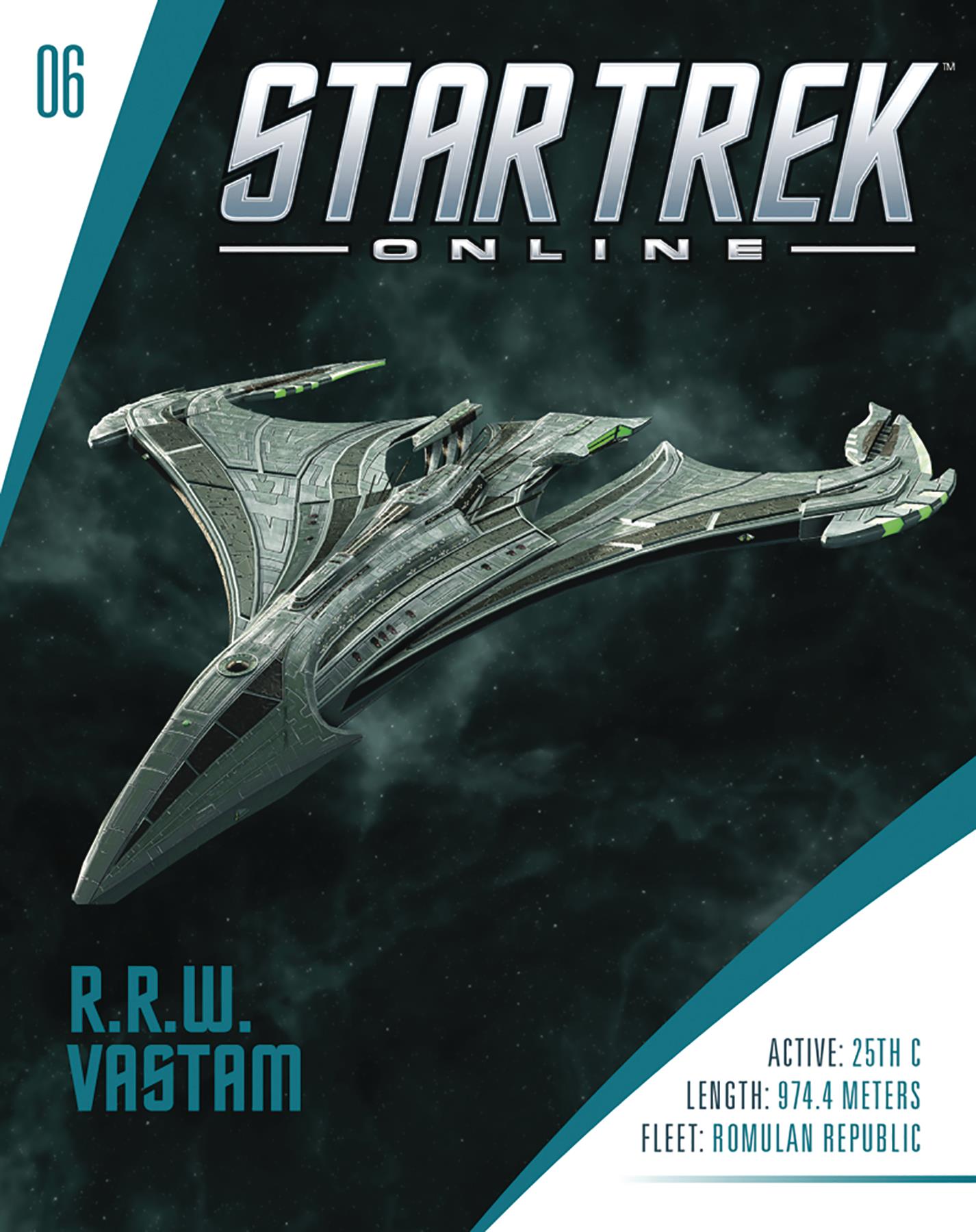 STAR TREK ONLINE STARSHIPS #6 VASTAM-CLASS ROMULAN TACTICAL (JUN201823